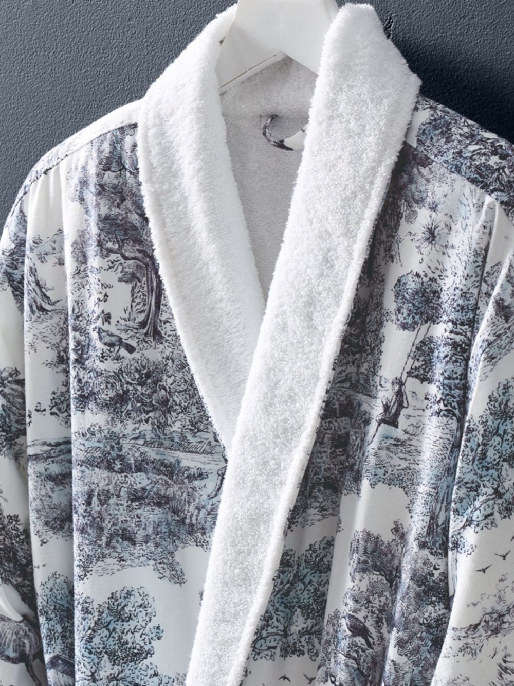 NWT Brandon Maxwell x Pottery Barn Groveland Toile robe XL - Picture 2 of 9